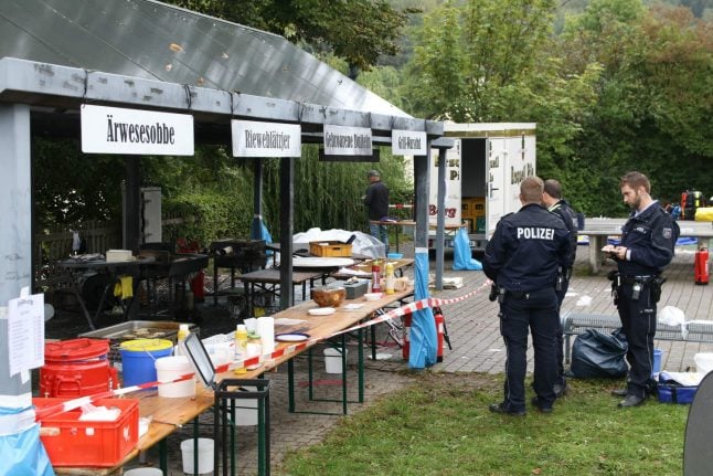 Woman dies after ‘frying pan explosion' at German food festival