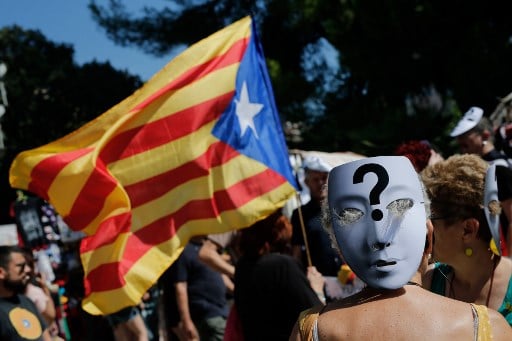 Nine Catalan separatists arrested on suspicion of planning attack