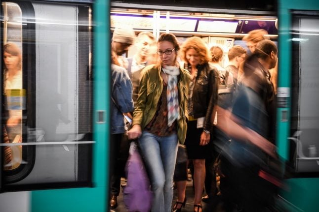 Paris commuters face travel misery to get home as strike brings transport to a halt