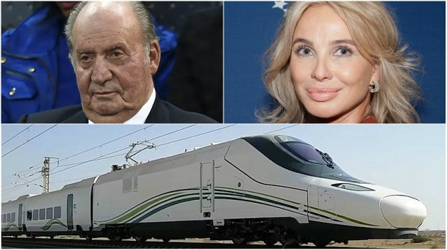 Prosecutors question ex-mistress of Spain's former king over Saudi train scandal
