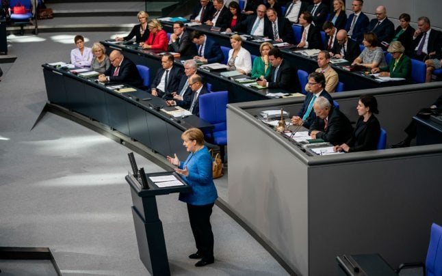 What we learned from Angela Merkel’s Bundestag debate speech