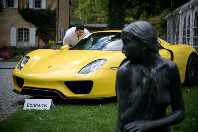 Millions raised as Swiss auction supercars seized from ‘playboy’ African leader