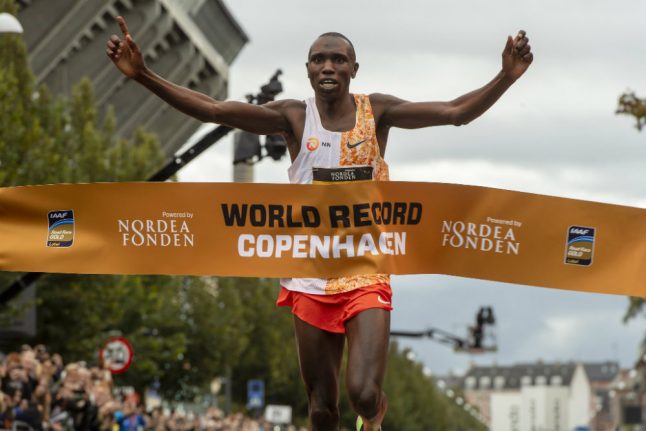 Copenhagen is home to fastest half marathon in history