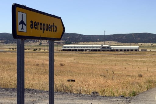 'Ghost' Spanish airport welcomes its first plane…an empty one