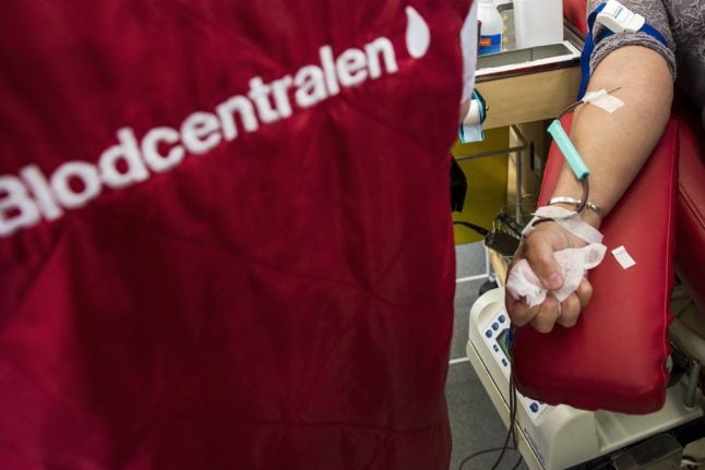 The regions in Sweden with high age limits for blood donors – and those with no limit at all