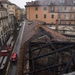 PHOTOS: Fire at Turin’s Royal Horse Yard, an Italian Unesco site
