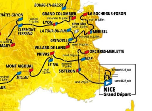 REVEALED: Discover the route of the 2020 Tour de France