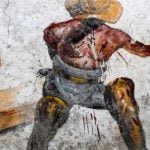 Grisly gladiator fresco discovered in tavern at Pompeii