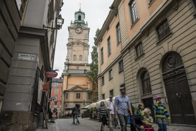 Stockholm’s Storkyrkan to go pink after original colour found