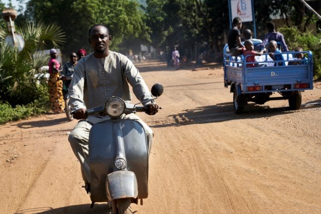 In Mali, love for Italy's vintage scooter is timeless