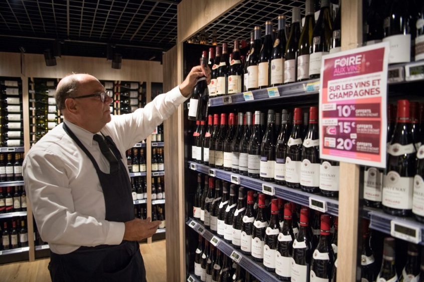 Eight tips on buying wine in a French supermarket