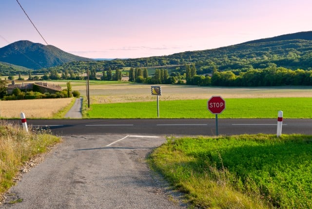 Why you really do have to stop at the ‘Stop’ sign in France