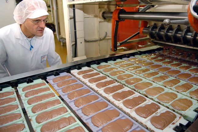 Austrian police probe theft of 20 tonnes of chocolate
