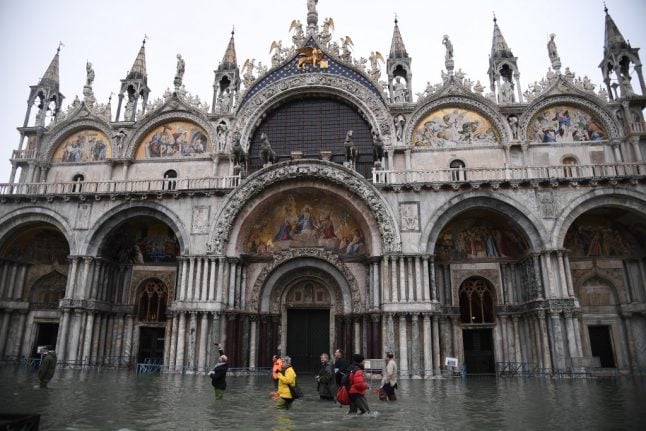 Venice flooding: St Mark's priceless mosaics drowned in sewage