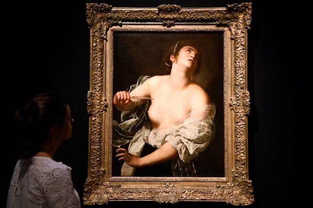 Newly discovered work by Italian artist Artemisia Gentileschi up for auction