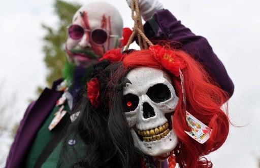 IN PHOTOS: Cosplayers take to the streets at Halloween for Lucca's Comics festival