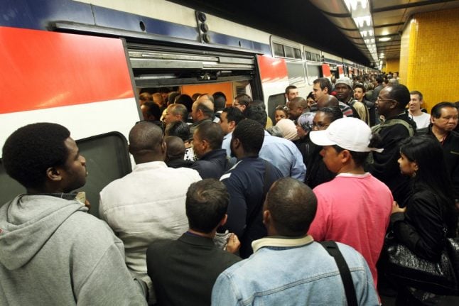 Strikes in France: Paris woman gives birth on RER commuter train during rush hour crush