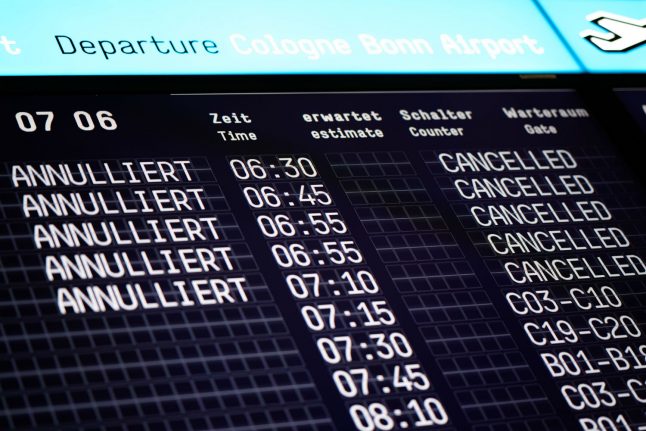 Over 180 Germanwings flights slashed as cabin crew strike continues
