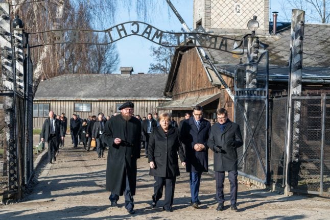 Germany donates €60 million to Auschwitz as Merkel visits for first time