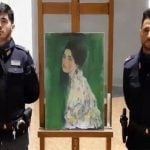 Painting found in bin bag outside Italian museum could be missing Klimt