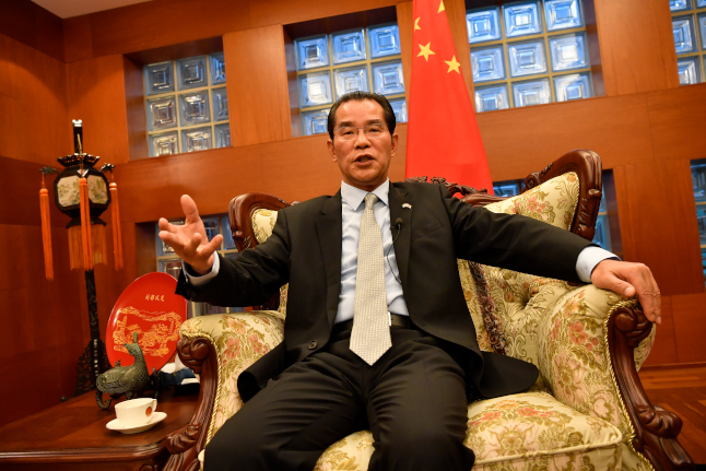 China cancels business trips to Sweden over diplomatic row
