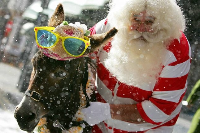 Bizarre Swiss Christmas traditions #1: Santa’s strange squad