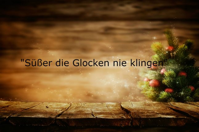 German Advent word of the day: Süßer die Glocken nie klingen