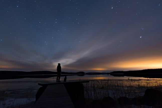 The sun has set for the last time this year in the far north of Sweden