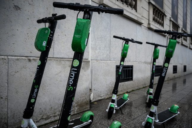 Climate activists sabotage electric scooters in French cities
