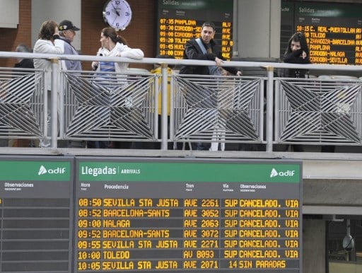 Pain in Spain: Rail strike planned for December 20th to disrupt Christmas getaway