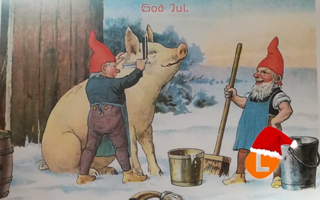 #AdventCalendar: Why does Santa ride a pig in Sweden?