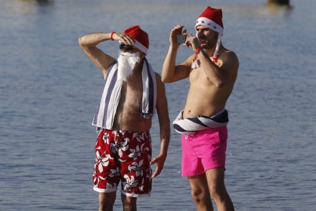 What will the weather be like this Christmas in Spain?