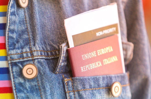 Italy has 'world's fourth most powerful passport'