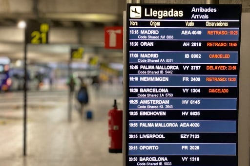 Alicante airport closed amid safety issues as storm hits eastern Spain