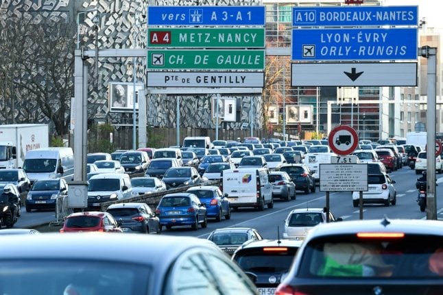 The cost of registering a car in France