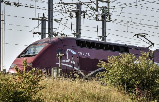 'Aggressive' man arrested on Amsterdam to Paris train after causing panic