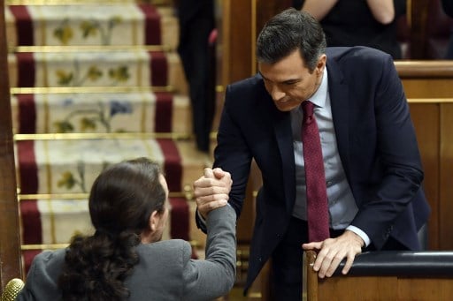 Five far-left ministers to serve in Spain's new coalition govt