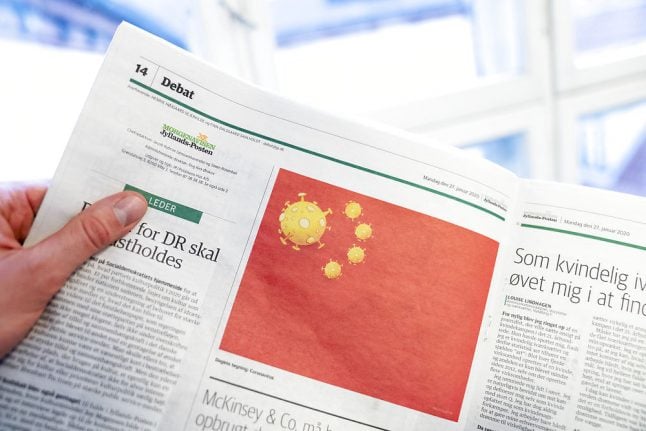 China demands apology over Danish newspaper’s cartoon flag ‘insult’
