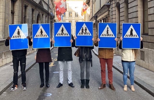 Why have Geneva’s new 'feminised' pedestrian crossing signs caused such a row?
