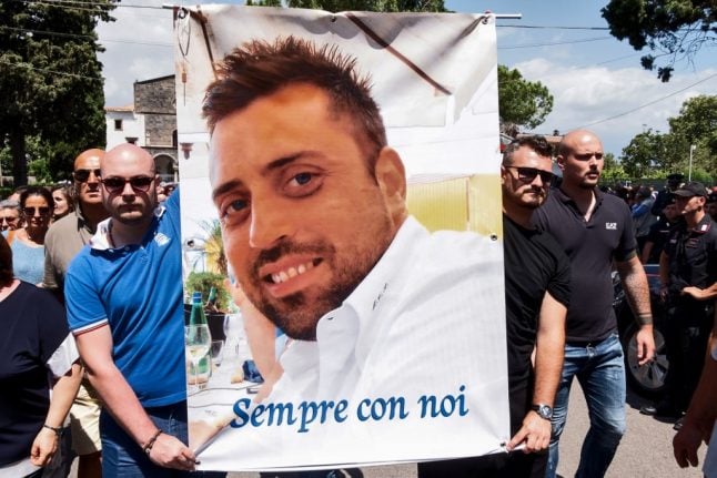 US students go on trial in Italy over killing of Rome police officer