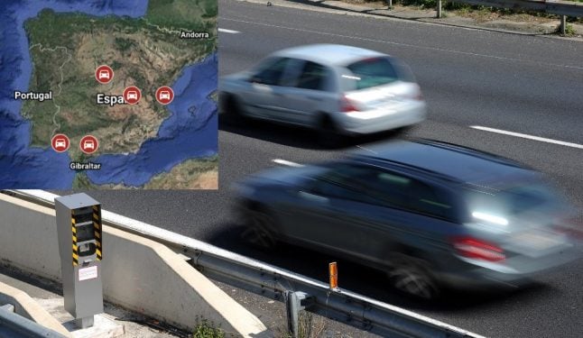 MAP: Where in Spain you are most likely to get caught speeding