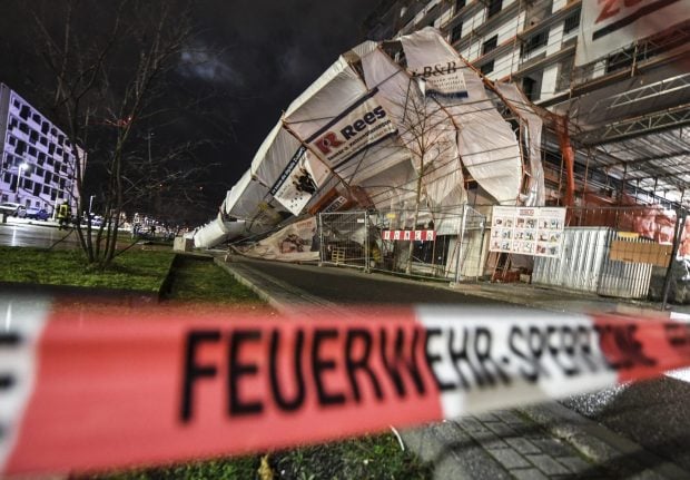 Major disruption as storm Sabine wreaks havoc across Germany