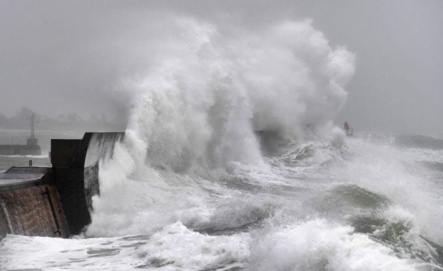 Power cuts and transport disruption as Storm Ciara hits France