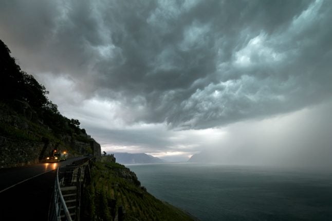 'Highest winds in history': Hurricane sweeps across Switzerland