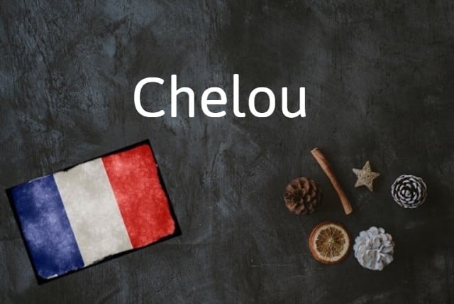 French word of the day: Chelou