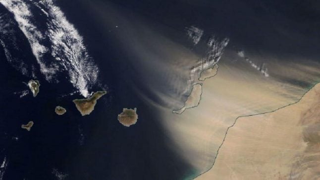 Sandstorm causes disruption on Spain's Canary Islands