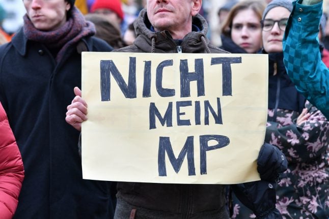 Thuringia state premier calls for new polls to undo ‘stain’ of far-right AfD vote