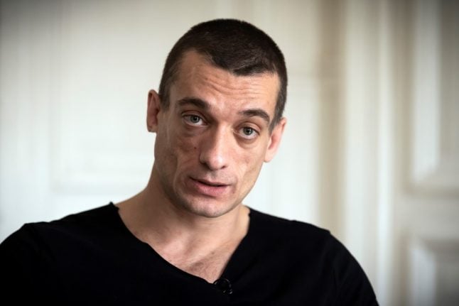 Russian artist and girlfriend charged over France sex-tape scandal