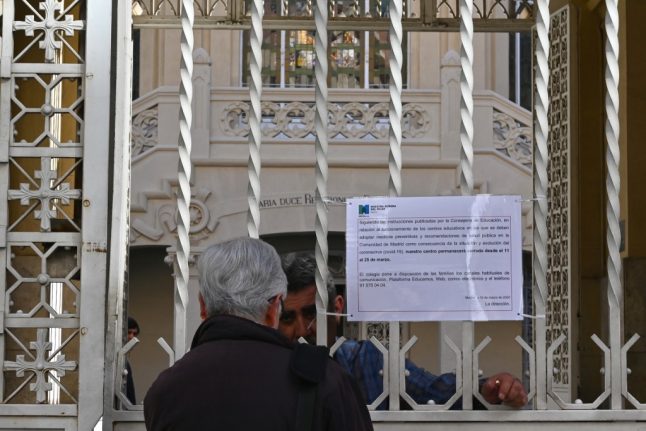 Coronavirus: Madrid closes museums as death toll rises to 54