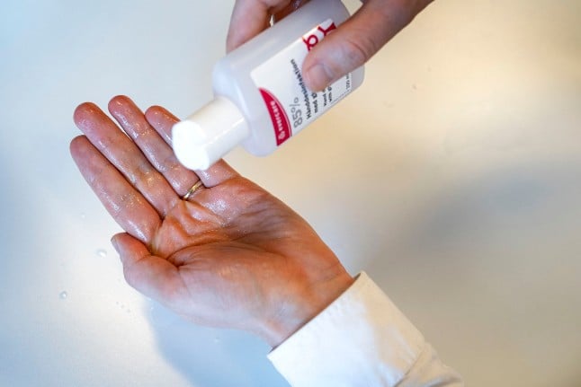 Burglar caught stealing hand sanitiser from Danish hospital